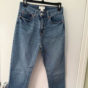 H & M high rise jeans